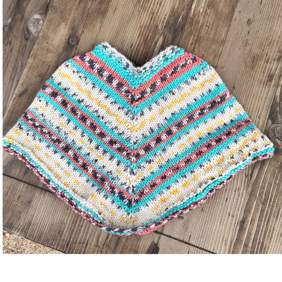 Handmade Other - Handknit Children's Poncho